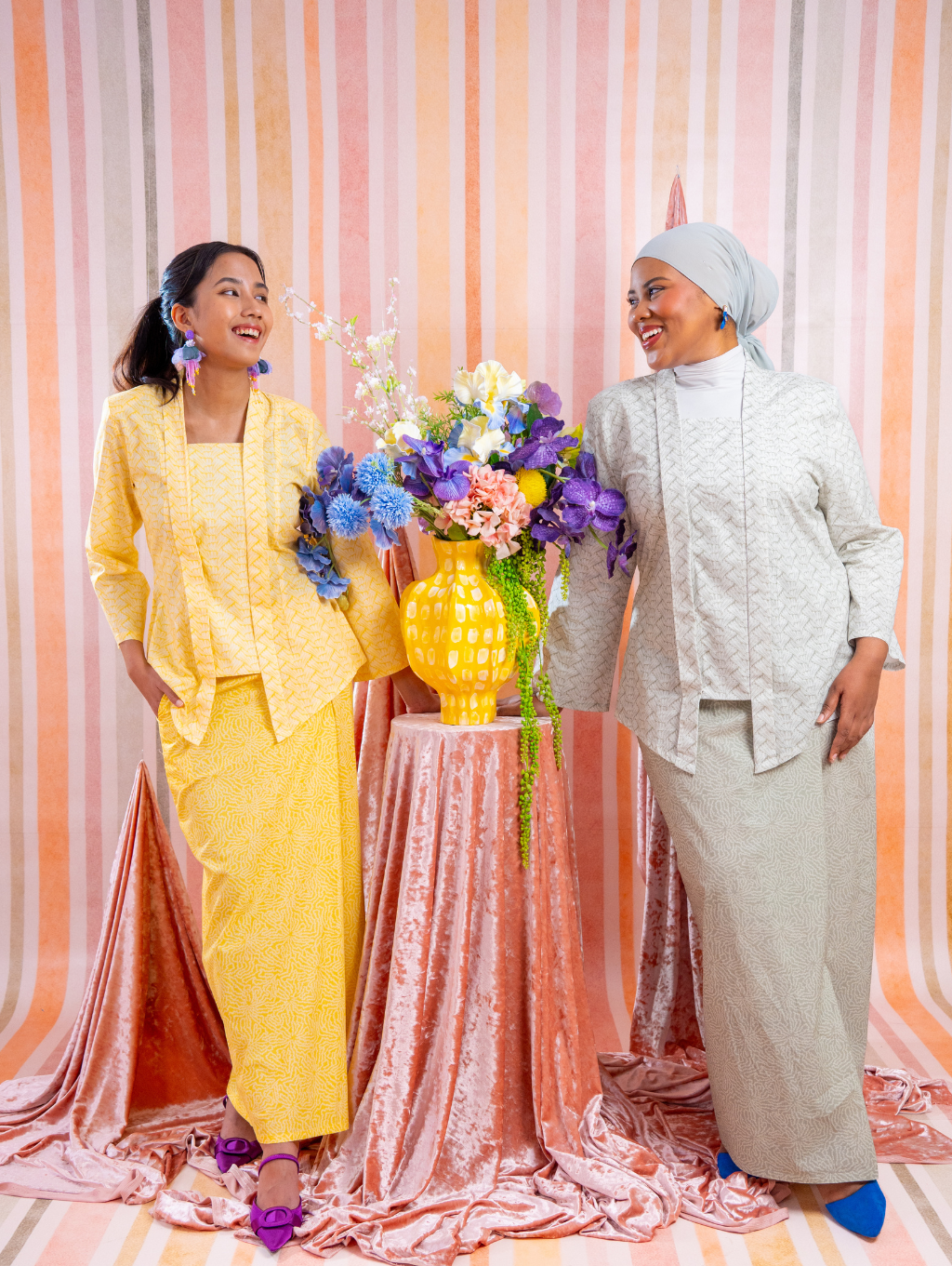 Agnes Kotabaru Kebaya - Delia Yellow