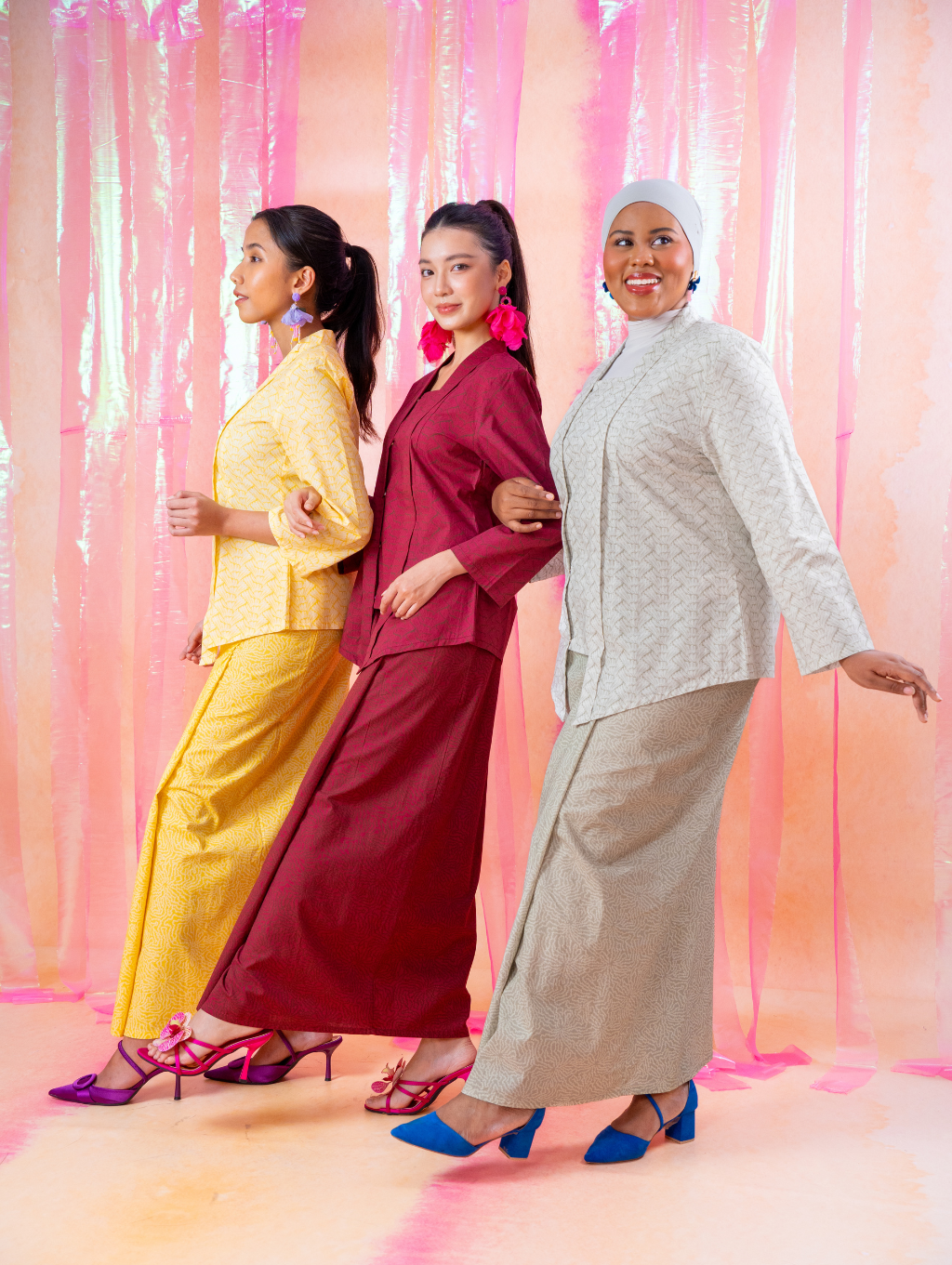 Agnes Kotabaru Kebaya - Delia Maroon