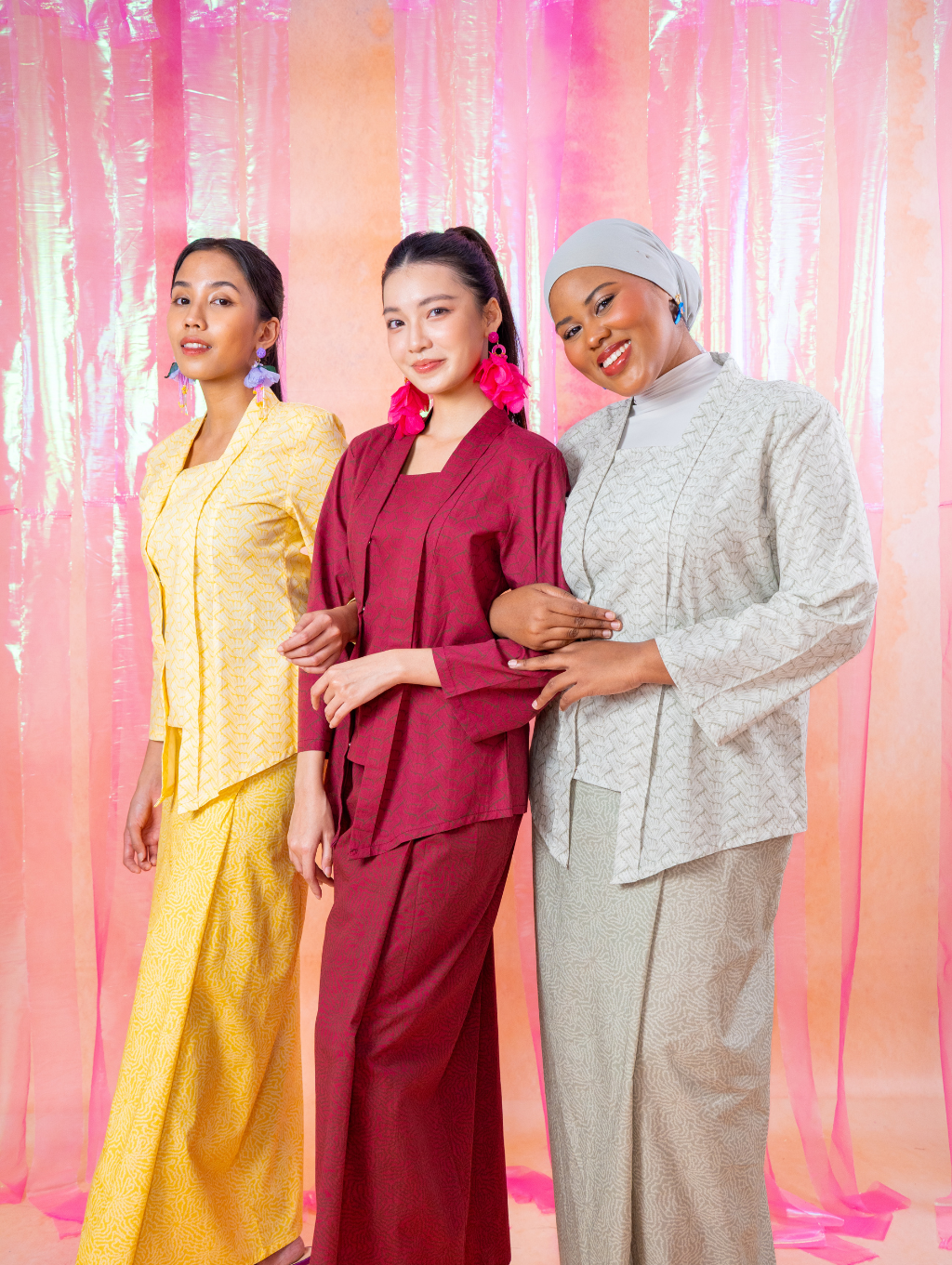 Agnes Kotabaru Kebaya - Delia Maroon