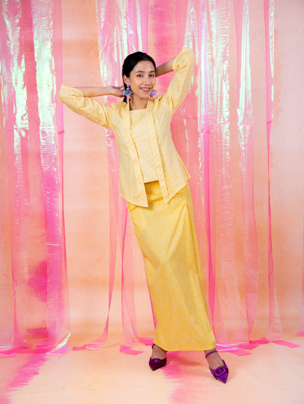 Agnes Kotabaru Kebaya - Delia Yellow
