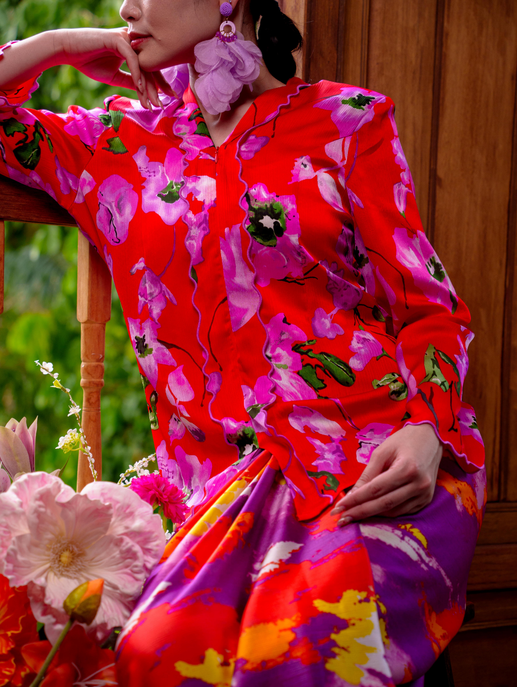 Elora Kebaya Top - Evelia