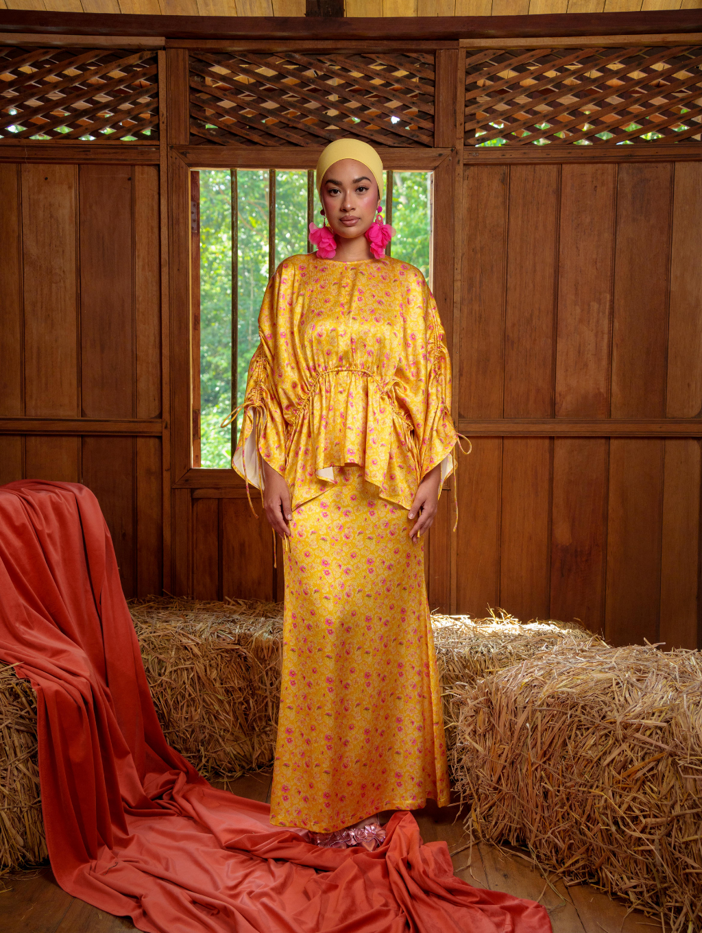 Dovey Gathered Set - Wisp Yellow