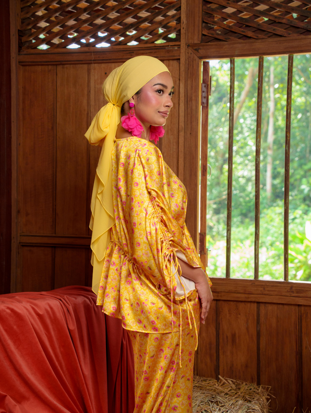 Dovey Gathered Set - Wisp Yellow