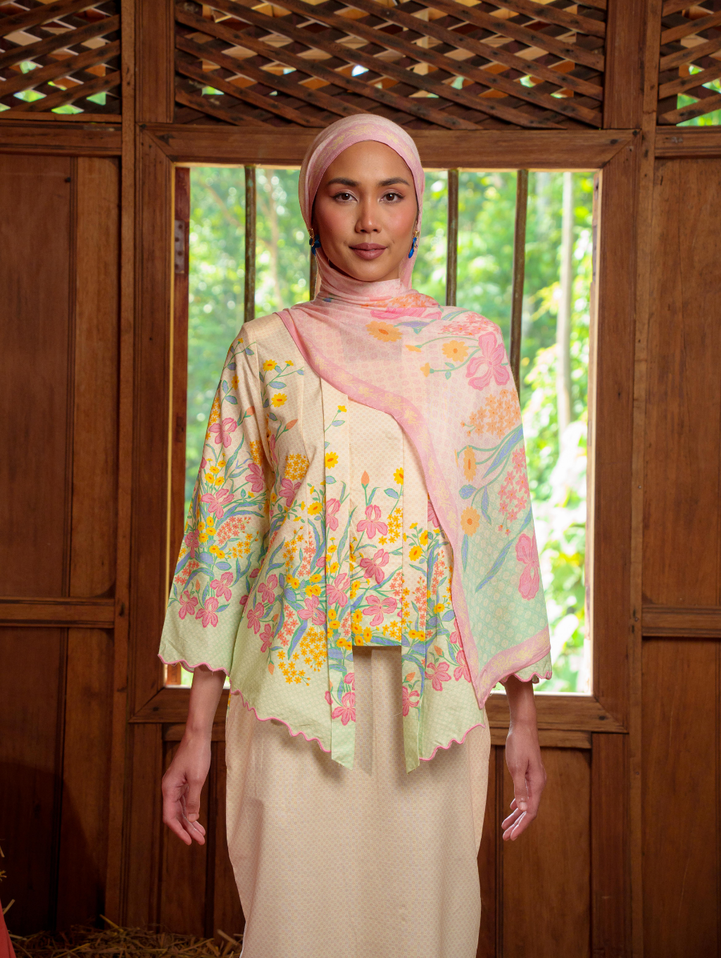 Agnes Kotabaru Kebaya - Dupatta Mint