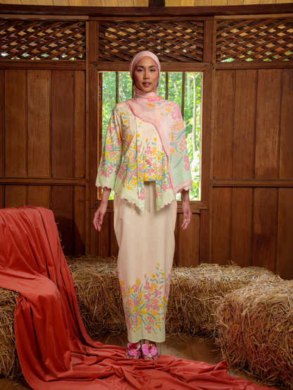 Agnes Kotabaru Kebaya - Dupatta Mint