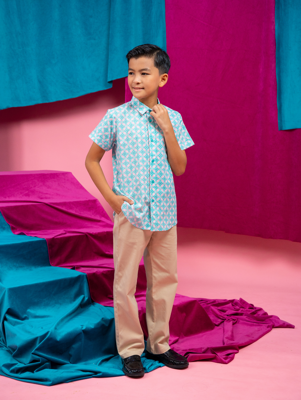 KIDS Basil Shirt - Ratna