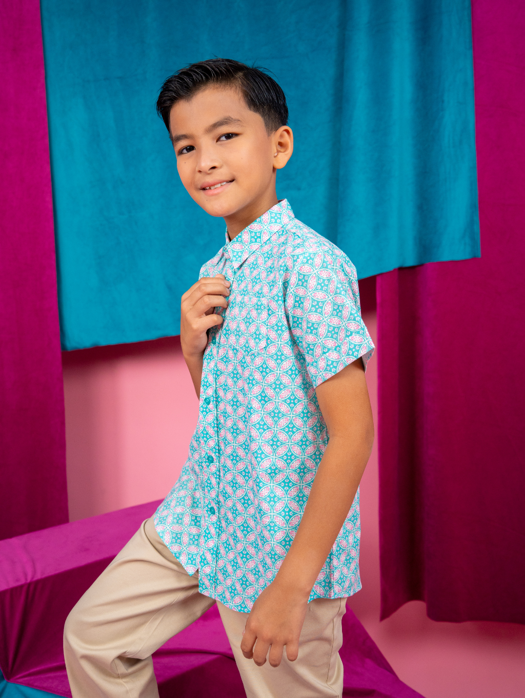 KIDS Basil Shirt - Ratna