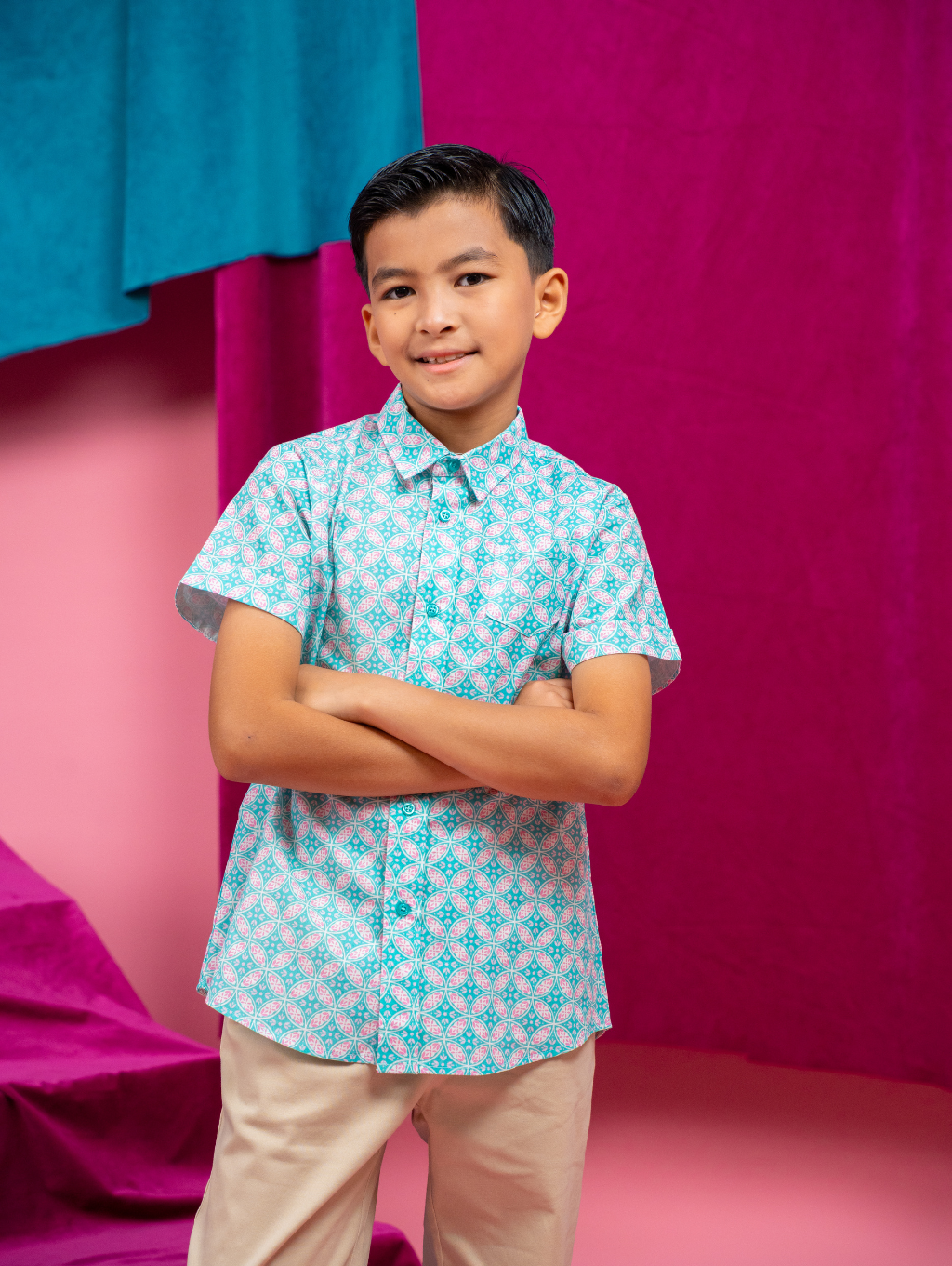 KIDS Basil Shirt - Ratna