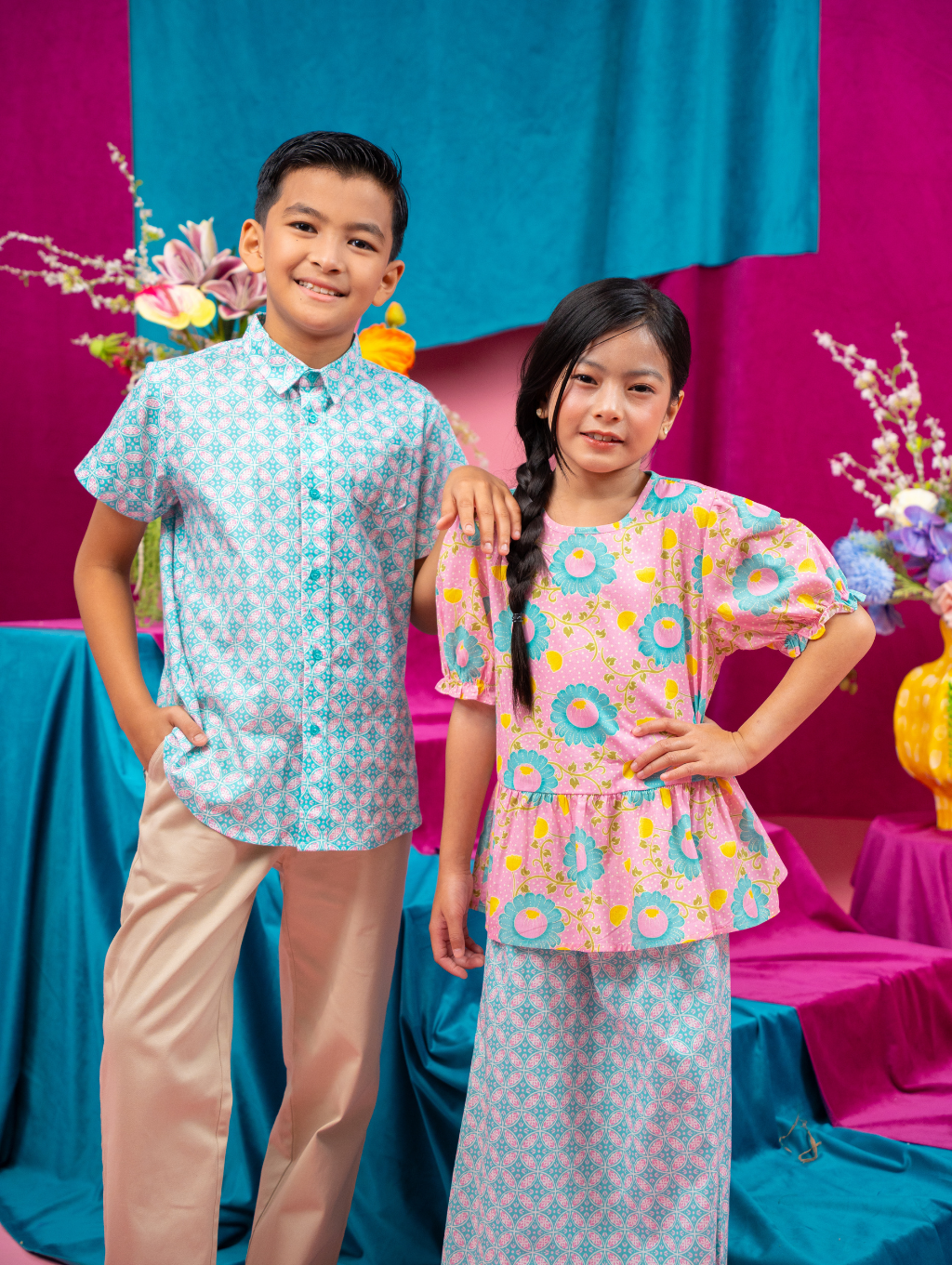 KIDS Basil Shirt - Ratna