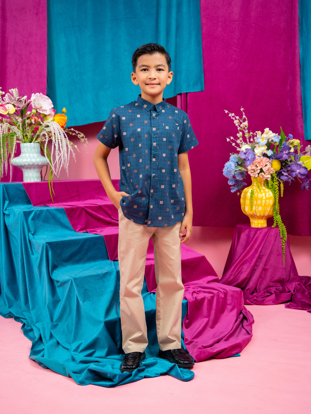 KIDS Basil Shirt - Selene