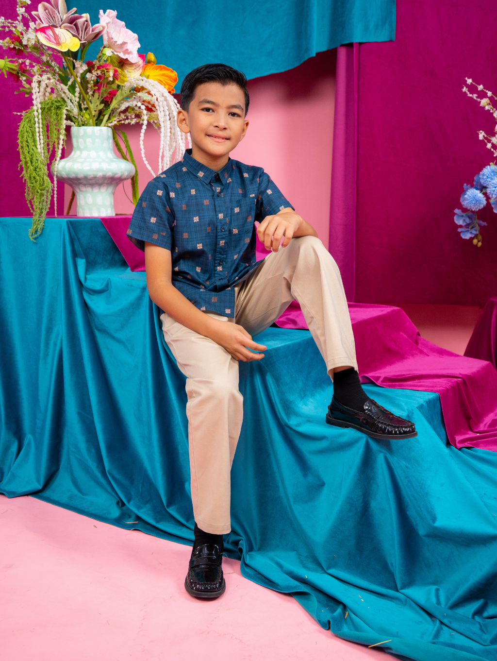 KIDS Basil Shirt - Selene