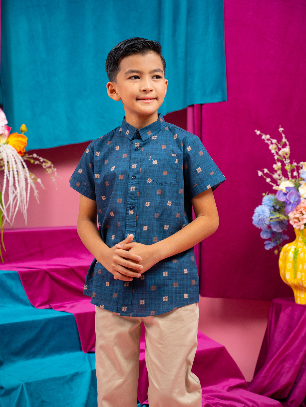 KIDS Basil Shirt - Selene