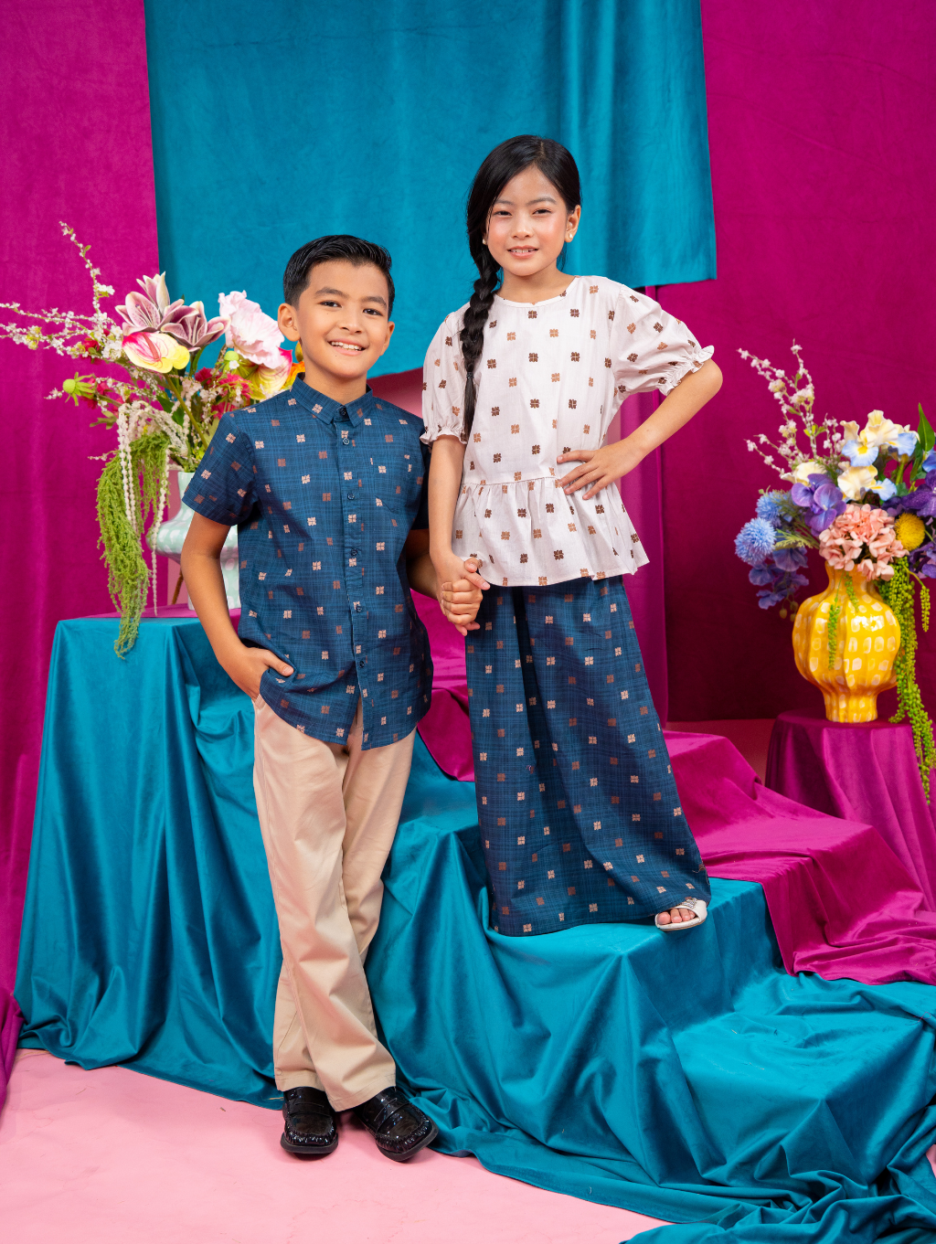 KIDS Basil Shirt - Selene