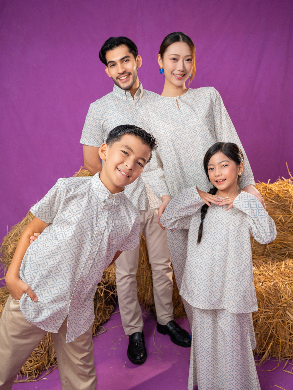KIDS Basil Shirt - Natura Cream