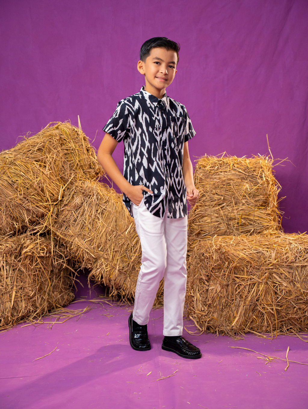 KIDS Basil Shirt - Kailani