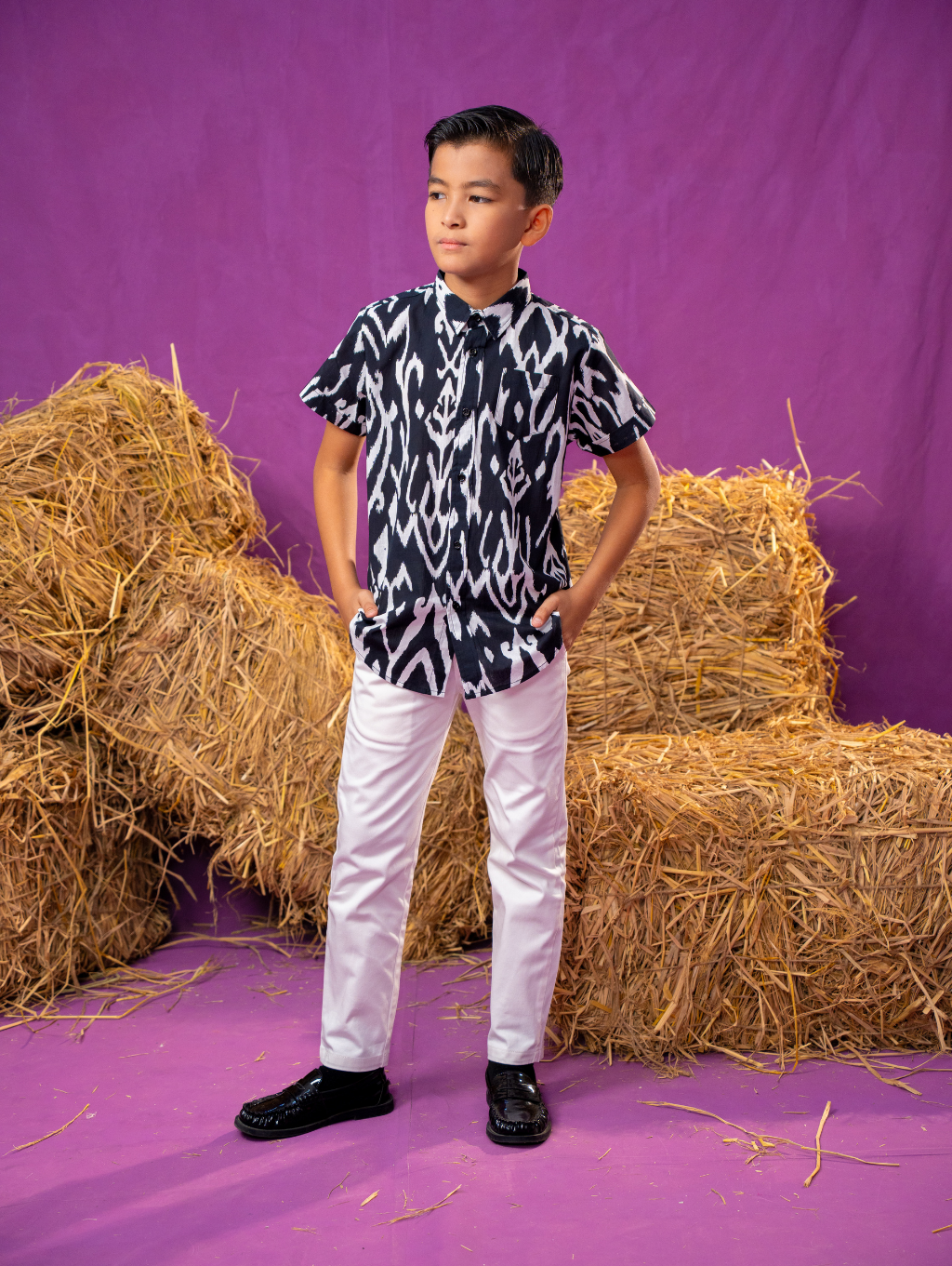 KIDS Basil Shirt - Kailani