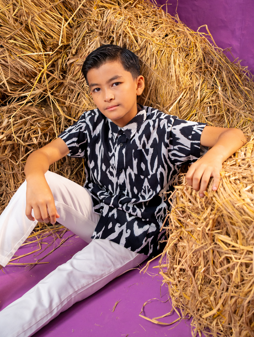KIDS Basil Shirt - Kailani