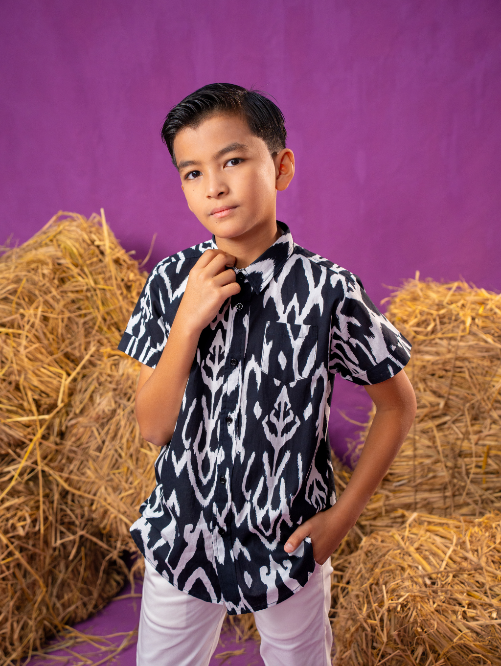 KIDS Basil Shirt - Kailani