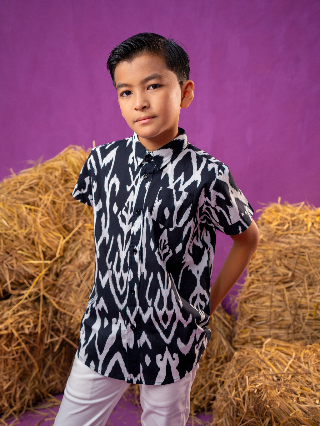 KIDS Basil Shirt - Kailani