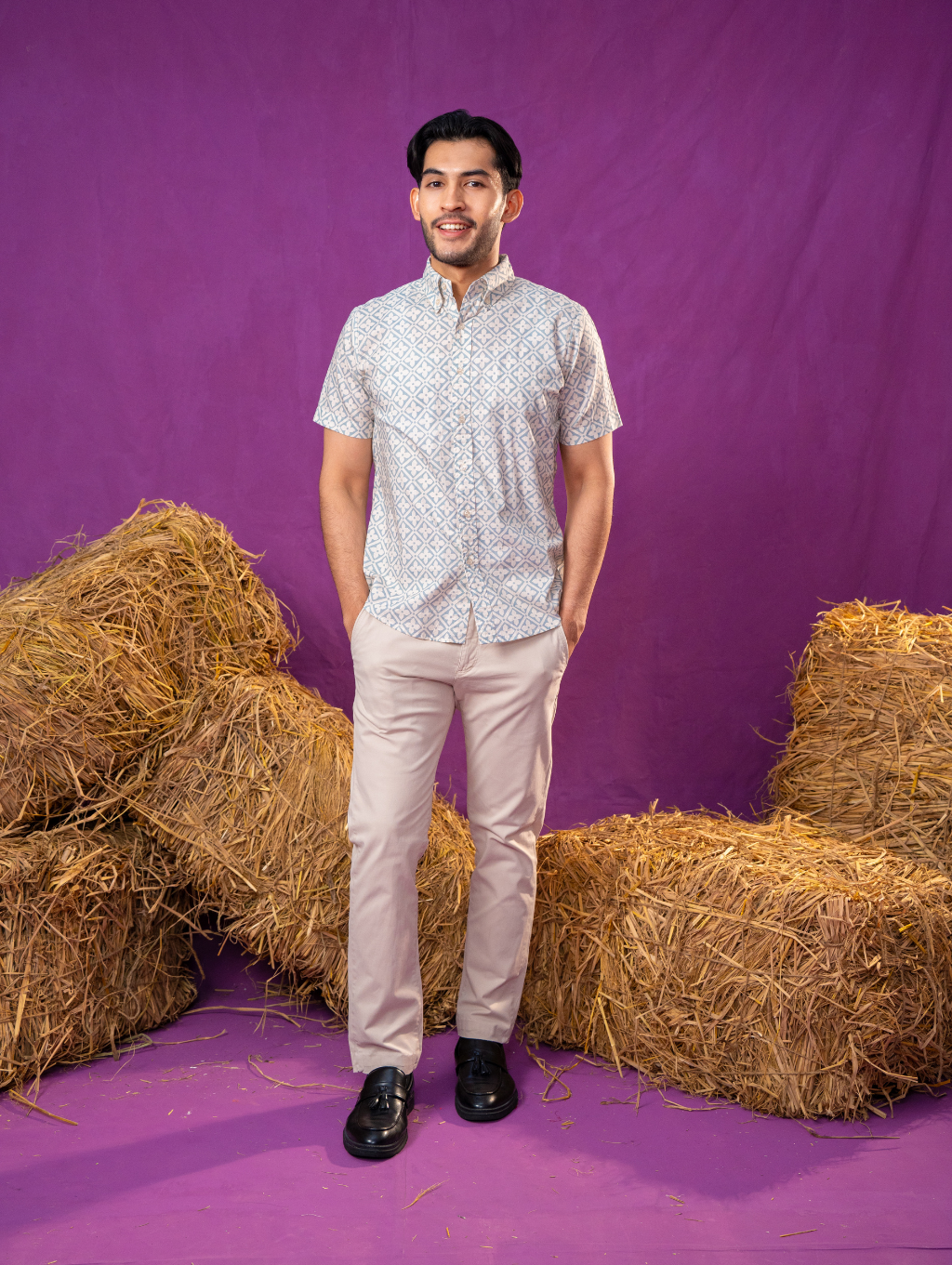 Basil Shirt - Natura in Cream