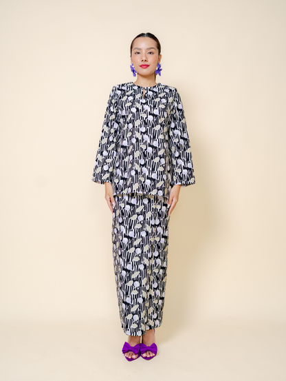 Hazel Kurung - Black