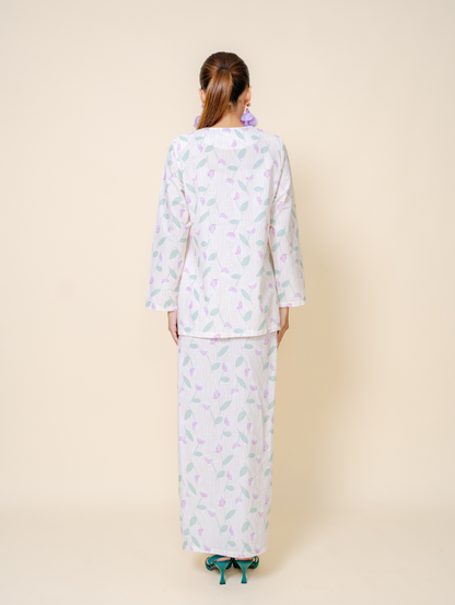 Hazel Kurung - Cream