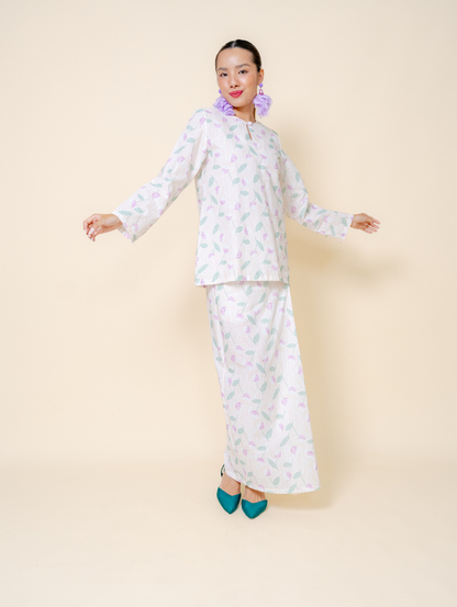 Hazel Kurung - Cream