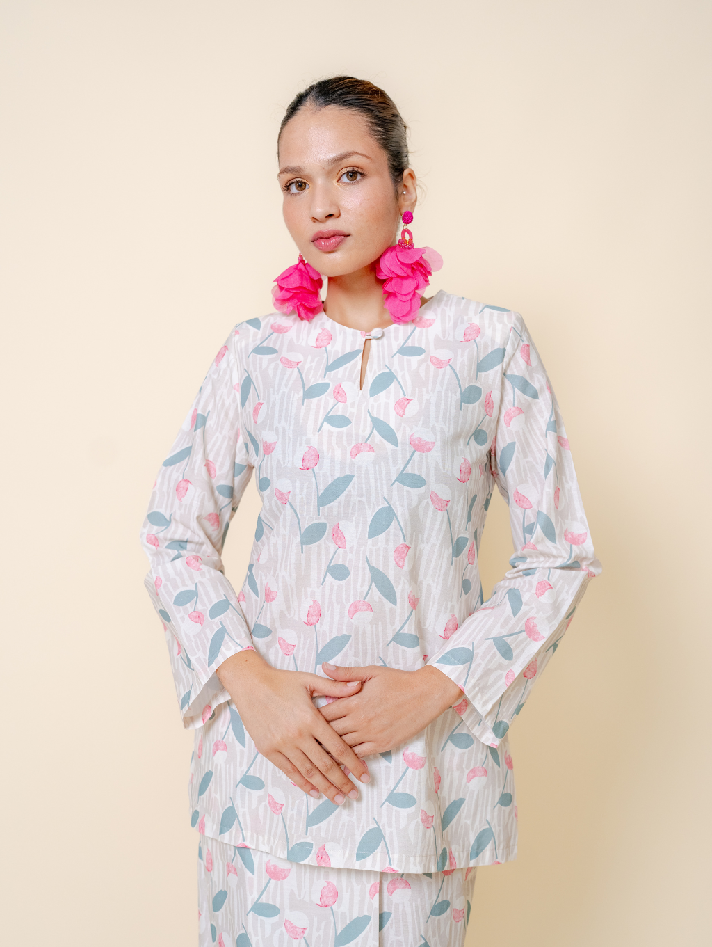 Hazel Kurung - Grey