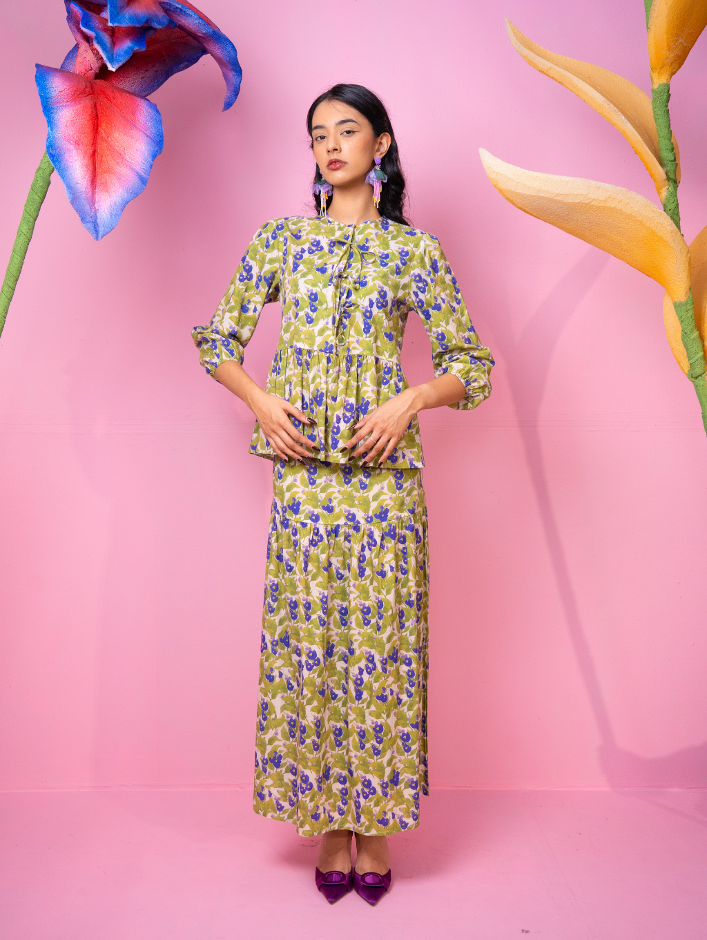 Tallulah Set Ribbon - Iris