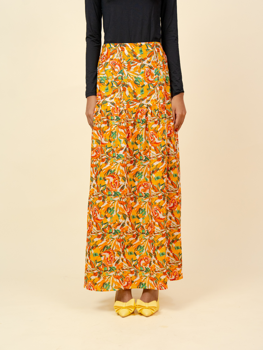 Juniper Maxi Skirt - Laura White