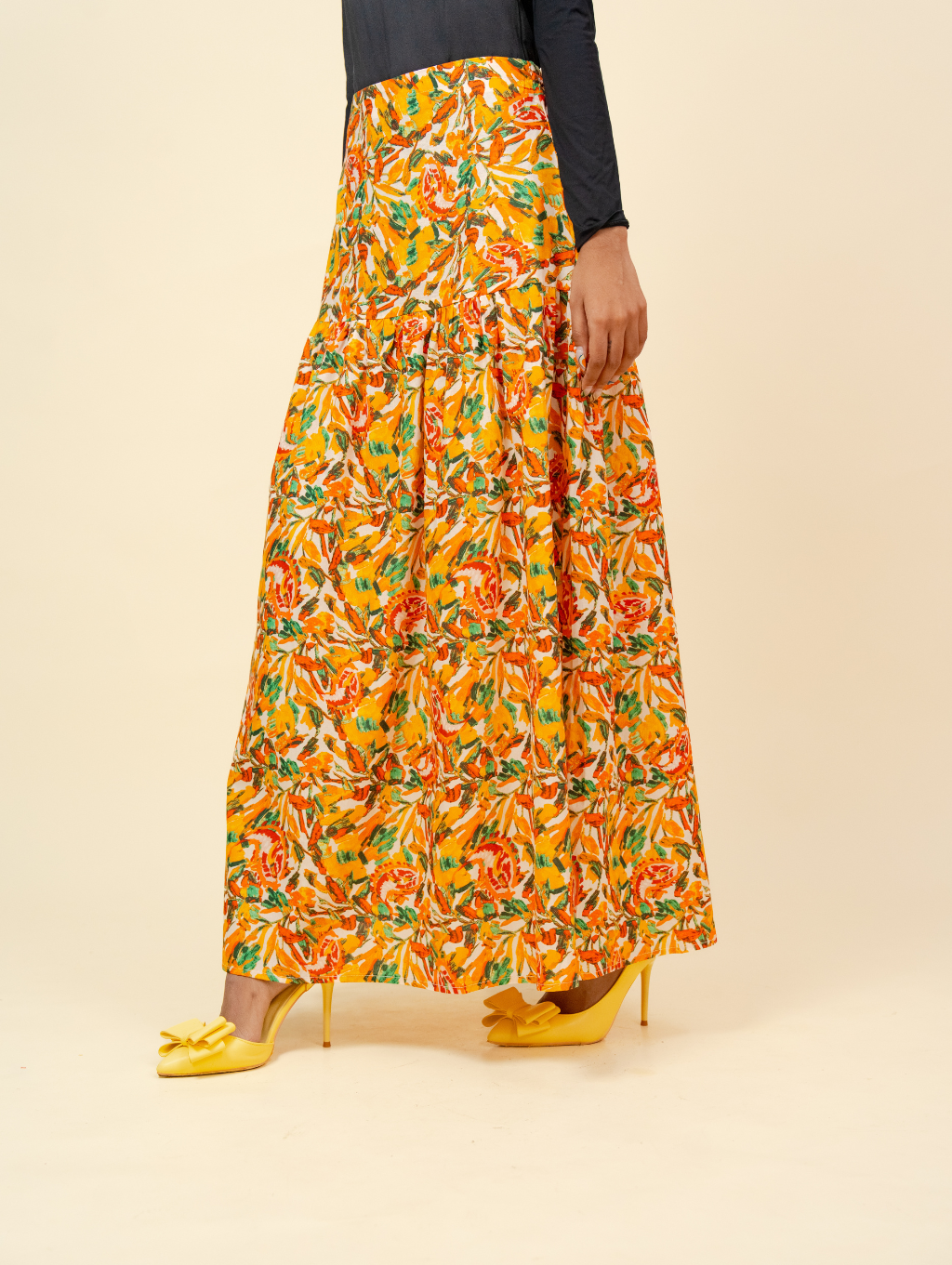 Juniper Maxi Skirt - Laura White