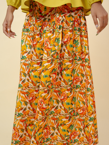 Juniper Maxi Skirt - Laura White