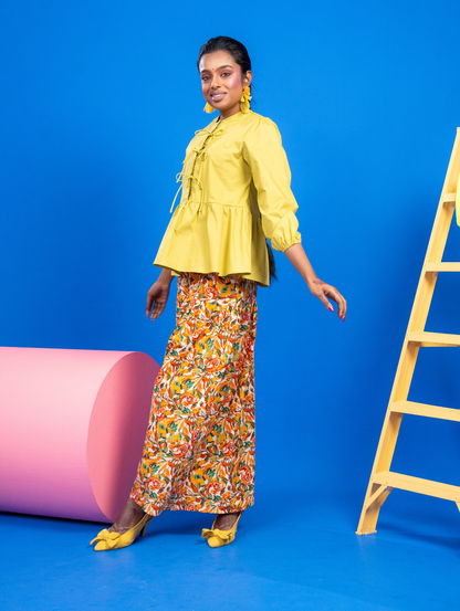 Juniper Maxi Skirt - Laura White