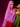 Lana Modal Shawl - Mughal Pink