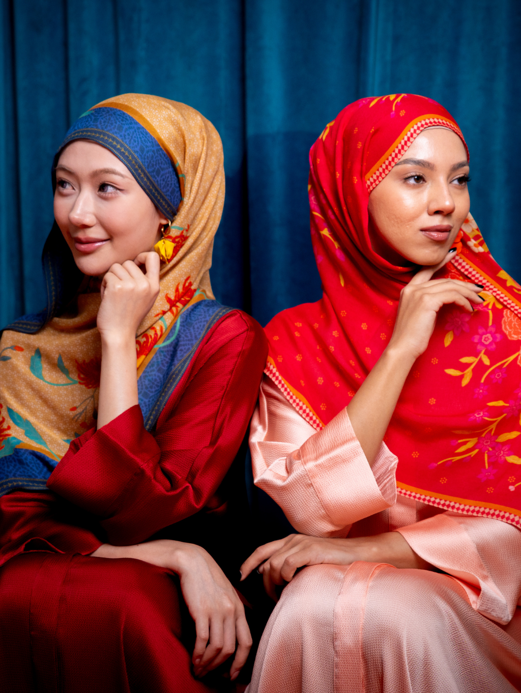 Lana Modal Shawl - Ying Blue