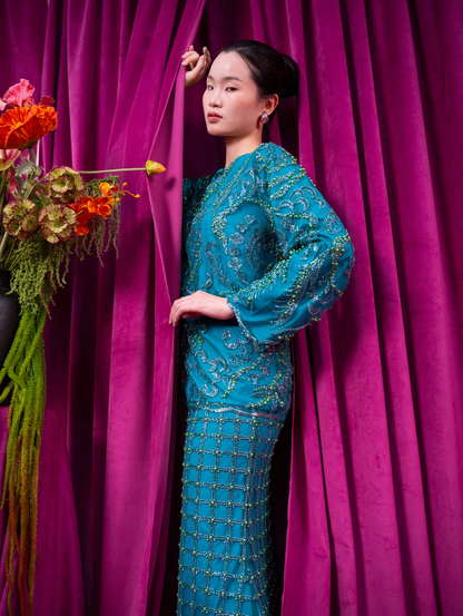 Teal blue