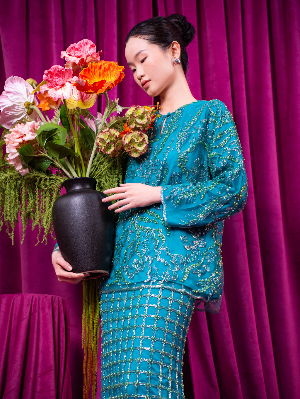 Teal blue