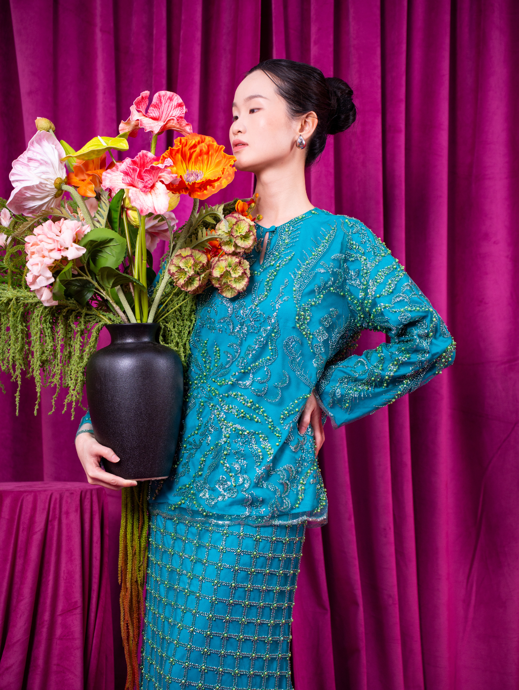 Teal blue