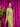 Melour Embroidery Kebaya - Lime Green