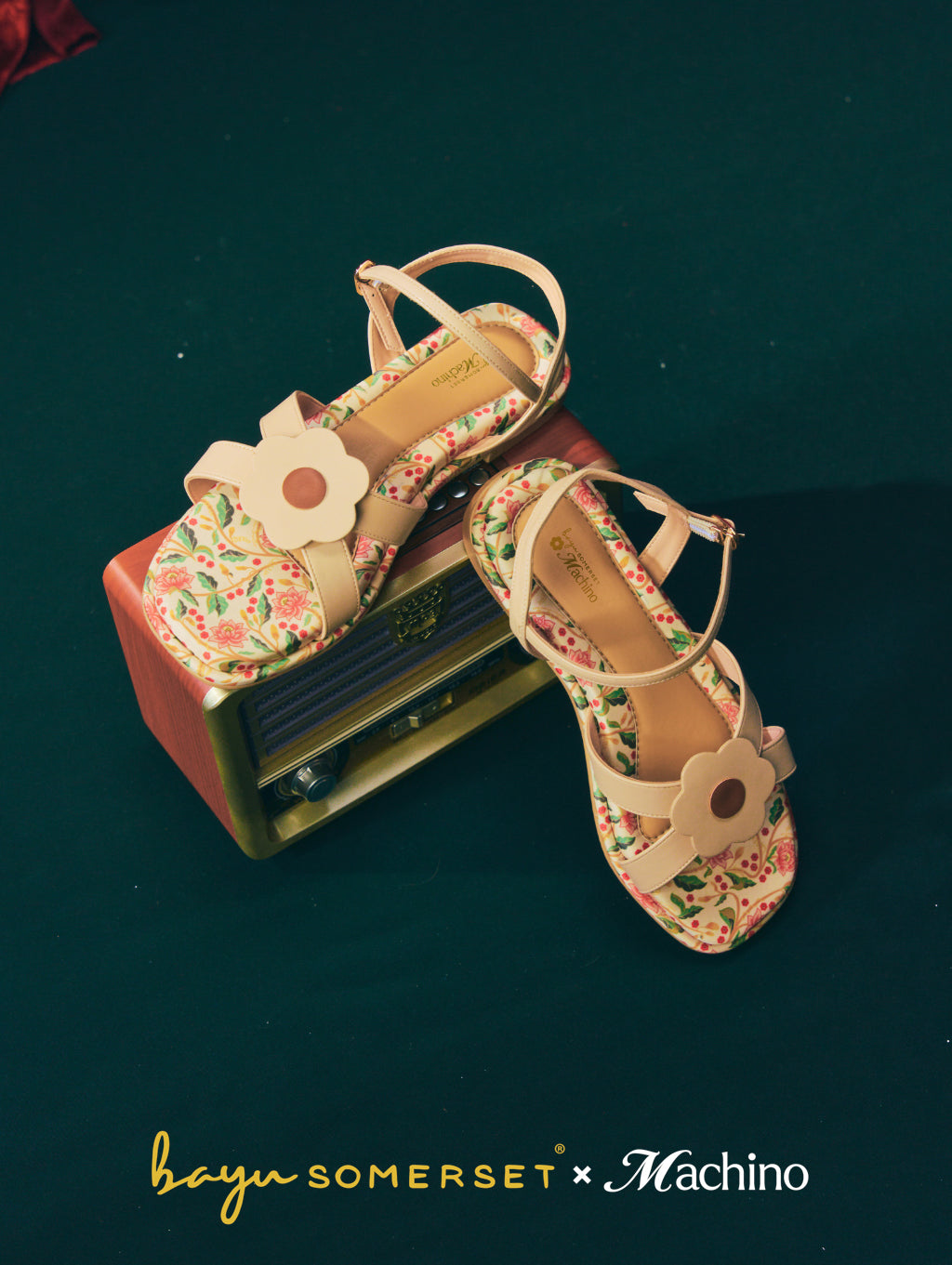 Harmony Flats in Amber Cream