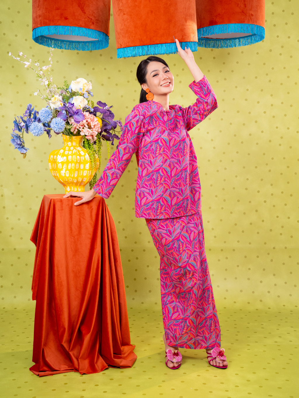 Mora Kurung - Pink