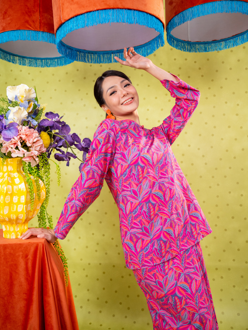 Mora Kurung - Pink