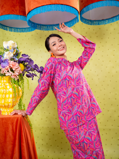 Mora Kurung - Pink