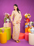 Noura Scalloped Kurung - Juwita