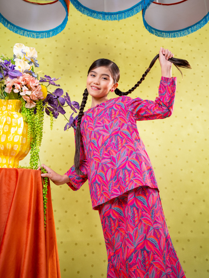 KIDS Mora Kurung Pink