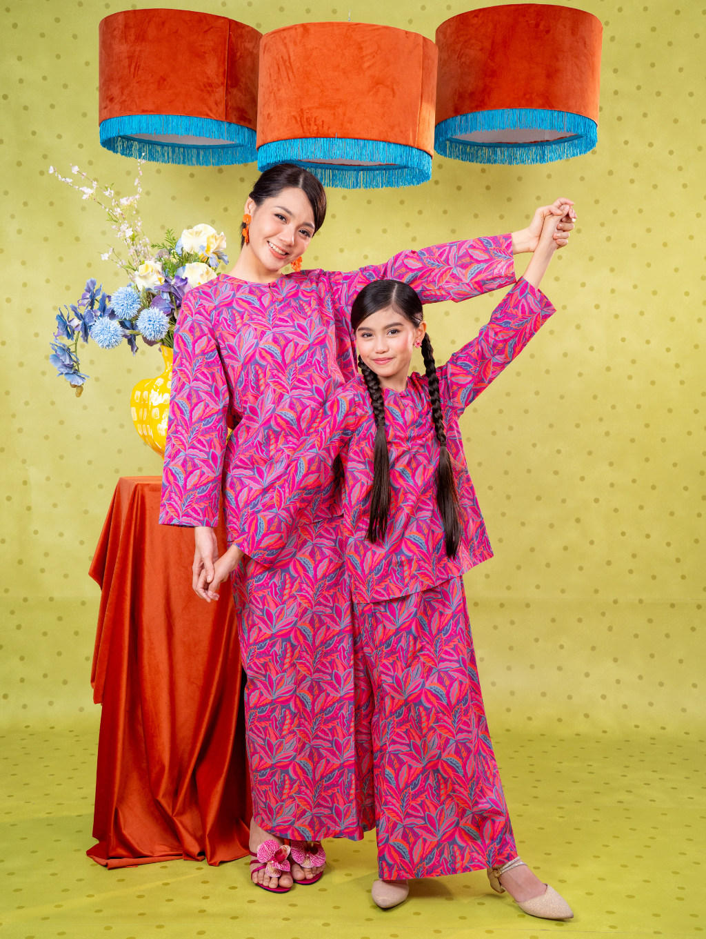 KIDS Mora Kurung Pink