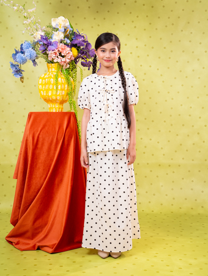 KIDS Tallulah Set Ribbon - Polka