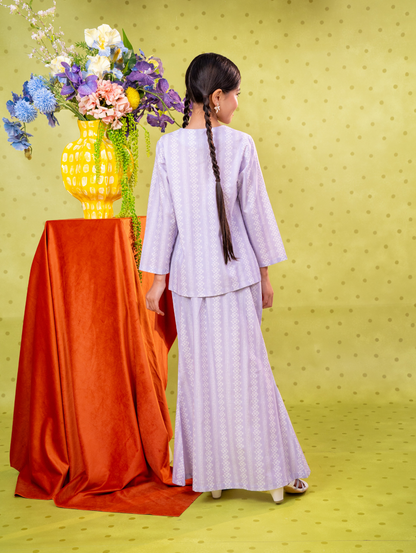 KIDS Mandisa Kurung in Purple