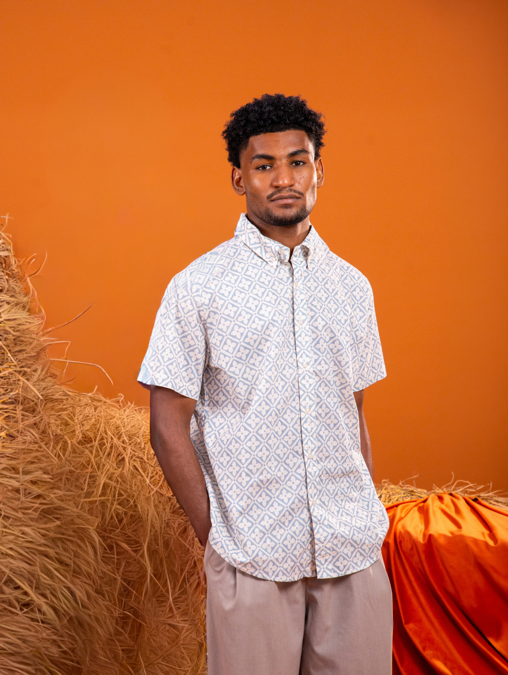 Basil Shirt - Natura in Cream