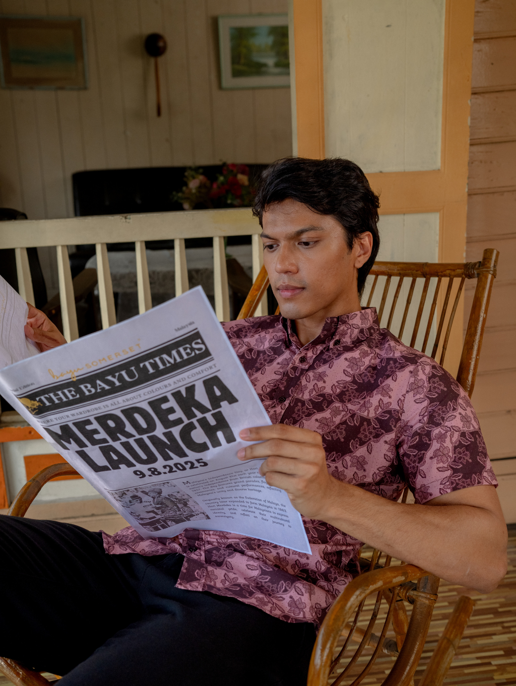 Basil Shirt - Arjuna Black